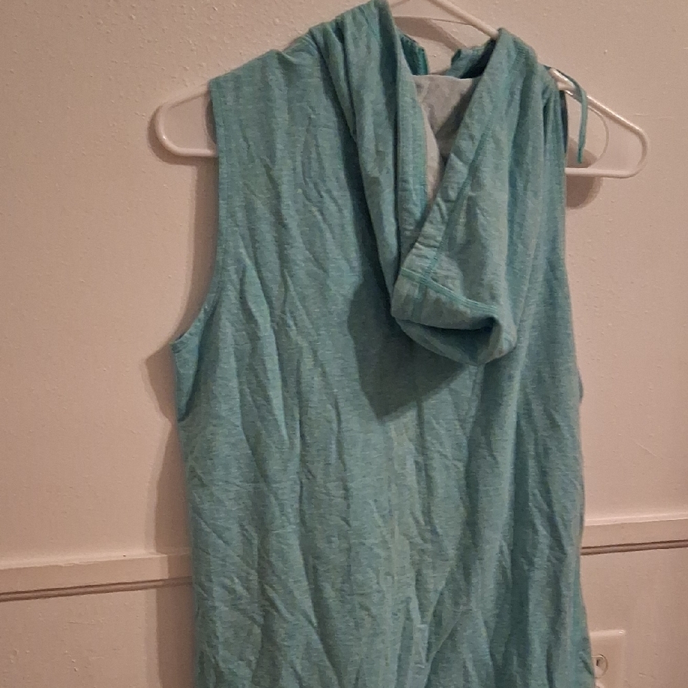Sleeveless Blue Jacket - Picture 2 of 2